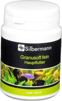 Produktbild von Silbermann Granusoft - Hauptfutter für Süßwasserfische fein oder grob (250 ml fein), SIS 101