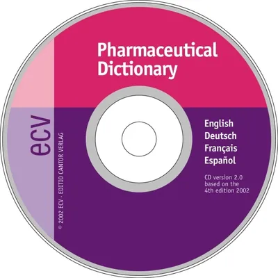 Produktbild von Pharmaceutical Dictionary, English-Deutsch-Français-Español, CD-ROM