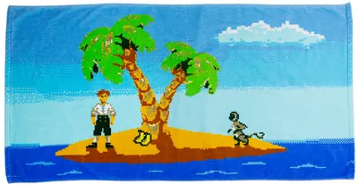 Produktbild von Badehandtuch Monkey Island