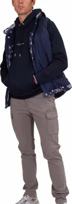 Immagine prodotto di TOMMY HILFIGER - Felpa uomo invernale con polsini signature  - Taglia XL
