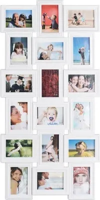 Image de Cadre de collage pour 18 photos