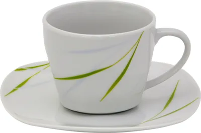 Produktbild von 2tlg. Set Espressotasse 10cl mit Espressountertasse 12,1cm Aviva