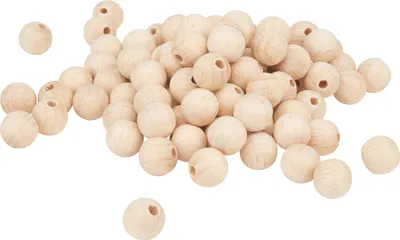 Produktbild von VBS Holzkugeln halbgebohrt "Ø 10 mm" 100 Stück