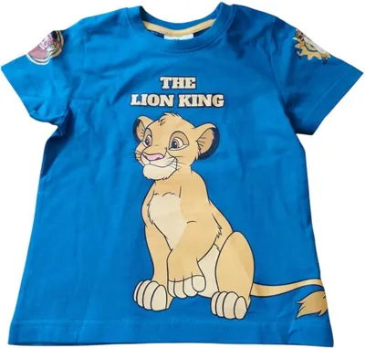 Produktbild von Lion King Simba T-Shirt für Jungen | Blau,92
