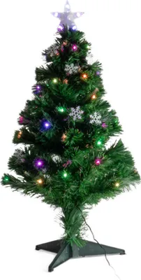 Immagine prodotto di Albero di Natale artificiale con luci e stella, 90 cm
