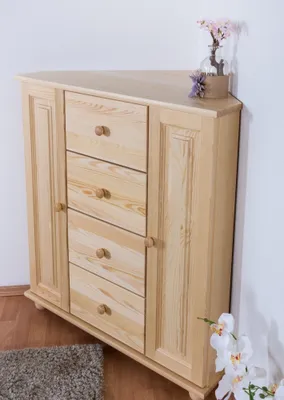 Produktbild von Kommode Massivholz 60cm tief
