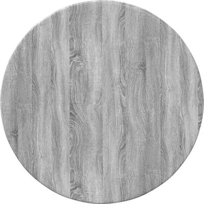 Image de Plateau de table Sonoma gris Ø 40 x 1,5 cm Bois d'ingénierie
