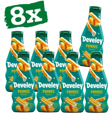 Produktbild von Develey Pommes Sauce - 8x 250ml