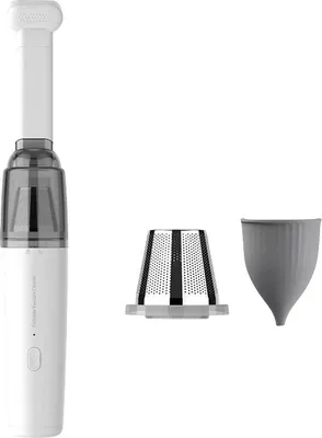 Produktbild von INF Kabelloser Handstaubsauger - Mini Milbenentferner & Staubsauger mit Saugkraft