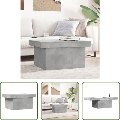 Produktbild von The Living Store Couchtisch Betongrau 100x55x40 cm Holzwerkstoff