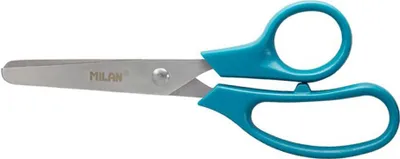 Produktbild von 6 Blister Scheren Schulbasis 13,3 cm Milan