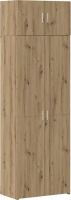 Image de Armoire de rangement 3 pcs Chêne artisanal