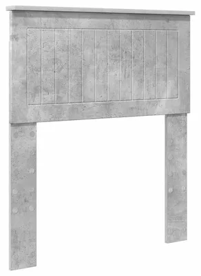 Image de Tête de lit vidaXL gris béton en bois composite