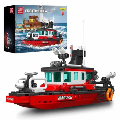 Produktbild von Mould King Feuerlöschboot, 315 Teile