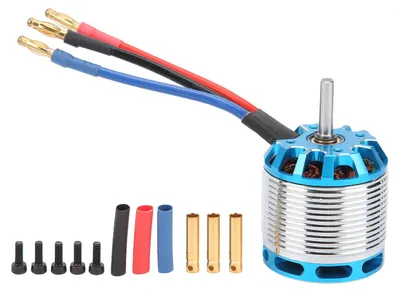 Zdjęcie produktu dla H500 3524 1600KV Trwały, metalowy silnik do helikopterów zdalnie sterowanych