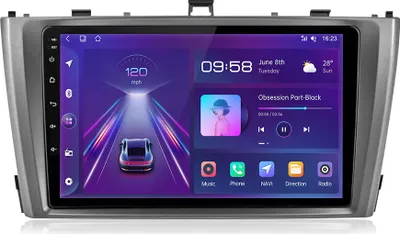 Obrázok produktu pre 9-palcové Andriod 12 Auroradio pre Toyota Avensis 2008-2015 GPS NAVI SWC RDS DSP DAB+2DIN FM 1+32G