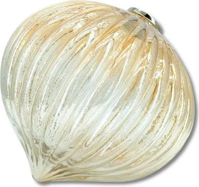Produktbild von Glas Kugel Tropfen kupfer 20 x 25cm Deko-Kugel Glastropfen Glaskugel