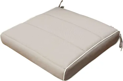 Produktbild von Quadratisches Polyesterkissen mit abnehmbarem Bezug 40x40 cm für Stuhl