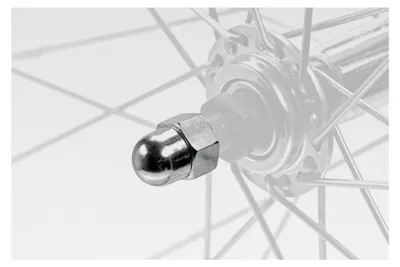 Produktbild von Hutmutter M10x21 für Hinterradachsen mit 15mm Schlüsselweite