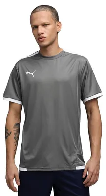 Produktbild von PUMA Herren Teamliga Jersey Shirt, Smoked Pearl-puma White, XL EU
