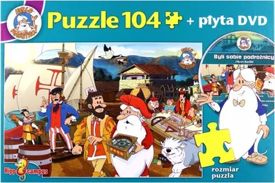 Produktbild von Byli sobie podróżnicy Konstruktionsspielzeug 104 Teile für Kinder ab 3 Jahren