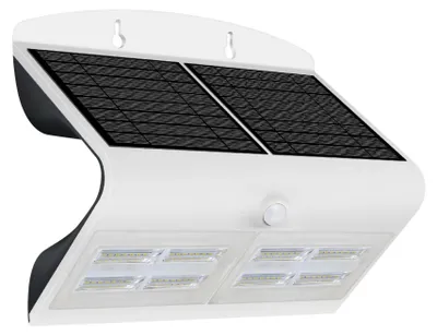 Imagen del producto de Lámpara LED solar CENTURY, modelo ARCADIA 6.8, con sensor, color blanco, 6,8W, 4000K, 750 lúmenes, IP65, referencia ACSB-681240