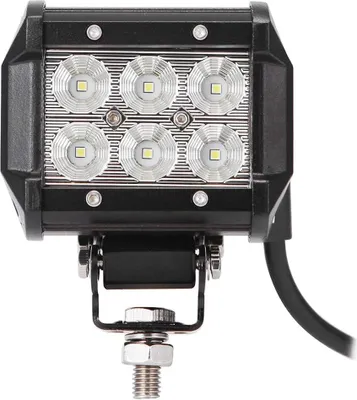 Obrázek produktu pro Greenmigo 18W LED 6000K DC 12V 24V pracovní světlo, offroadový reflektor, pracovní světlomet pro SUV, UTV, ATV, IP67