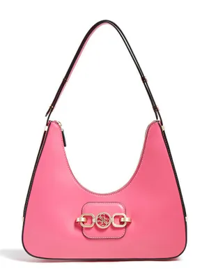 Produktbild von Guess Schultertasche Hobobag Hensely Fuchsia HWVS8113020