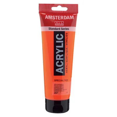 Obrázok produktu pre Amsterdam | Acrylfarbe 250ml Reflexorange 257