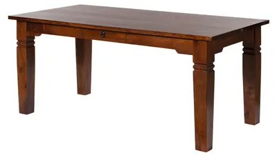 Produktbild von MASSIVMOEBEL24.DE Esstisch Akazie 160x90x76 nougat lackiert OXFORD #603