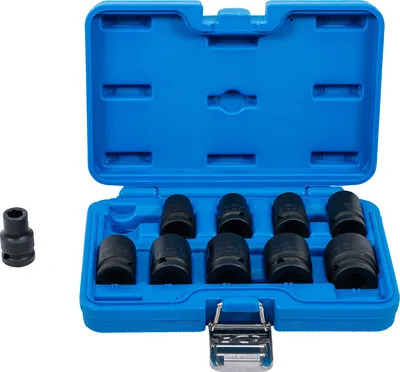 Obrázok produktu pre Sada nástrčných kľúčov šesťhranných | Štvorhranný náhon 12,5 mm (1/2") | SW 10 - 24 mm | 10 ks.