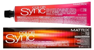 Produktbild von Matrix Color Sync Aqualrelle Blau Creme Haarfarbe