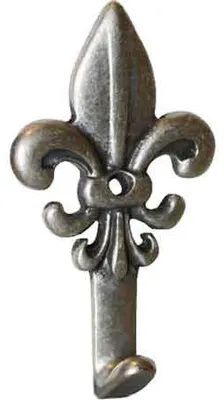 Immagine prodotto di GANCIO PER QUADRI 'GIGLIO' 47 mm - Oro - Blister 3 pezzi