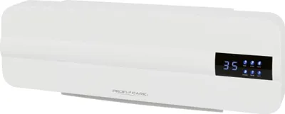 Wandlüfterheizung, 60 m², PTC-Keramik, Fernbedienung, Timer