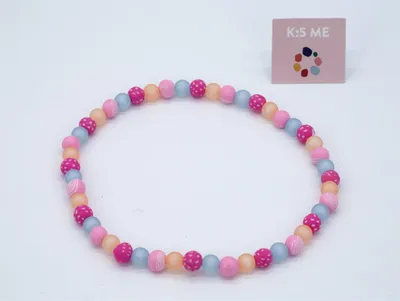 Produktbild von Kette Fimo frosted pink