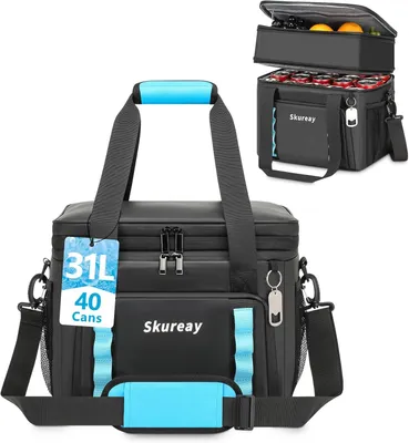 Produktbild von Kühlrucksack, 34 x 28 x 32 cm, 21 Liter, auswegsicher, für Camping