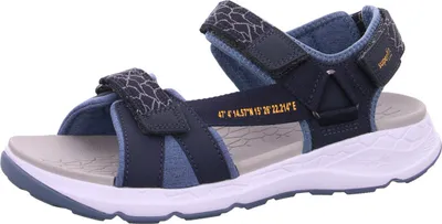 Zdjęcie produktu dla Superfit CRISS CROSS sandały dziecięce tekstylne i syntetyczne niebieskie Rozmiar: 42