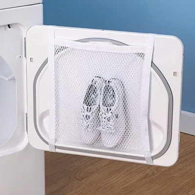Produktbild von Satz von 2 Waschmaschinenschoendroogbeuteln Selbstklebende Wandmontagebeutel