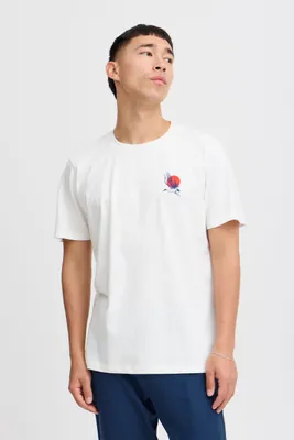 Produktbild von Blend BHTee Herren T-Shirt Shirt mit Print Kurzarm Rundhals 100% Baumwolle Regular fit