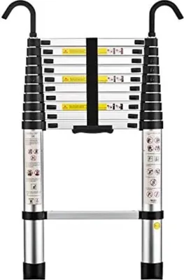 Obrázok produktu pre Hliníkový teleskopický rebrík s dĺžkou vysunutia 2 metre