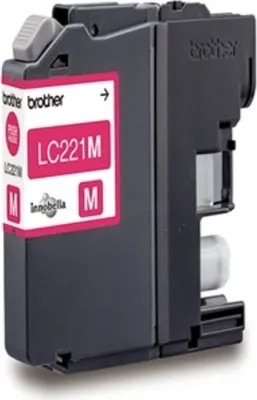 Produktbild von Brother LC221M - Magenta - original - Blisterverpackung - Tintenpatrone - für Brother DCP-J562DW, MFC-J480DW, MFC-J680DW, MFC-J880DW