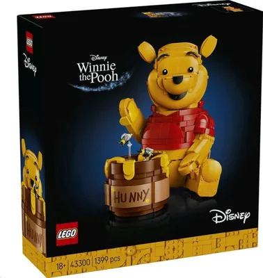 Obrázok produktu pre LEGO Disney Macko Pu, Stavebnica, 18 rok / roky, Plast, 1399 kusov, 1,92 kg