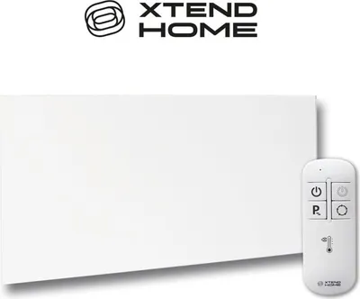 Obrázok produktu pre Xtend Home vykurovací infra panel, bezrámový, 580W, 230V, biely, Wi-Fi, Tuya
