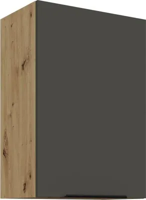 Immagine prodotto di Mobile cucina superiore LUNARA - larghezza 50 cm, grafite / rovere artigianale