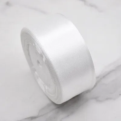 Immagine prodotto di Nastro decorativo fatto a mano, 40 mm x 22,8 m, bianco, fai da te, matrimonio, decorazione
