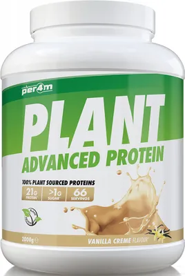 Produktbild von Per4m Plant Protein (2000g) Vanilla Creme - Eiweiße - Veganes Eiweiß