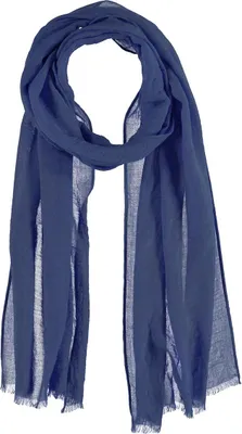 Immagine prodotto di Sciarpa in viscosa blu navy da donna Passigatti