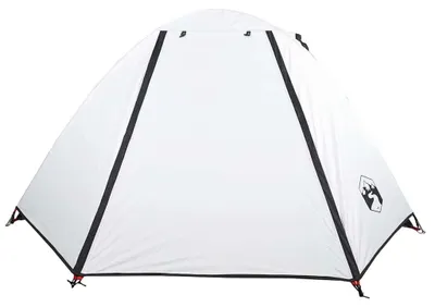 Produktbild von vidaXL Kuppel-Campingzelt 2 Personen Weiß Dunkel Wasserdicht