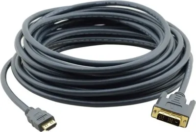 Obrázok produktu pre Kramer Electronics HDMI/DVI, 15.2m, 15,2 m, HDMI, Samec, Samec, Zlato, Čierna