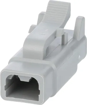 Produktbild von Amphenol AS-2SF 115 Kabeldose ATM-Serie Buchse, 2-polig, Crimpanschluss Isolationsdurchmesser 1,35mm - 3,05mm,